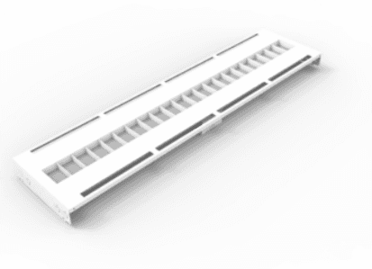 Guardian Louvre GTBTABLN-12X3-84-22W T/S Air Boot Louvre Non Dim