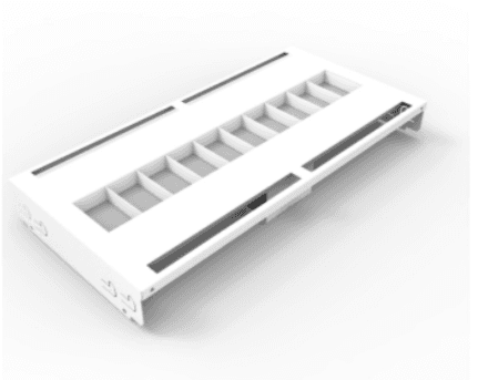 Guardian Louvre GTBTABLN-6X3-84-15W T/S Air Boot Louvre Non Dim