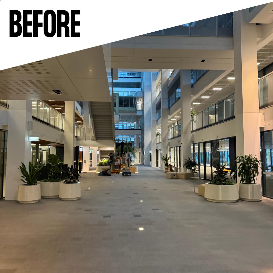 1 Shelley Street lobby before the upgrade